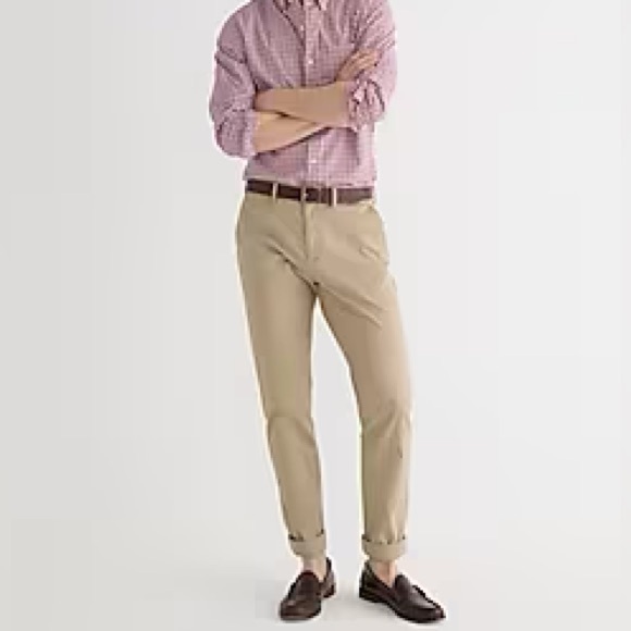 J. Crew: 484 Slim-fit stretch chino pant 36/32 NWOT - Picture 2 of 11